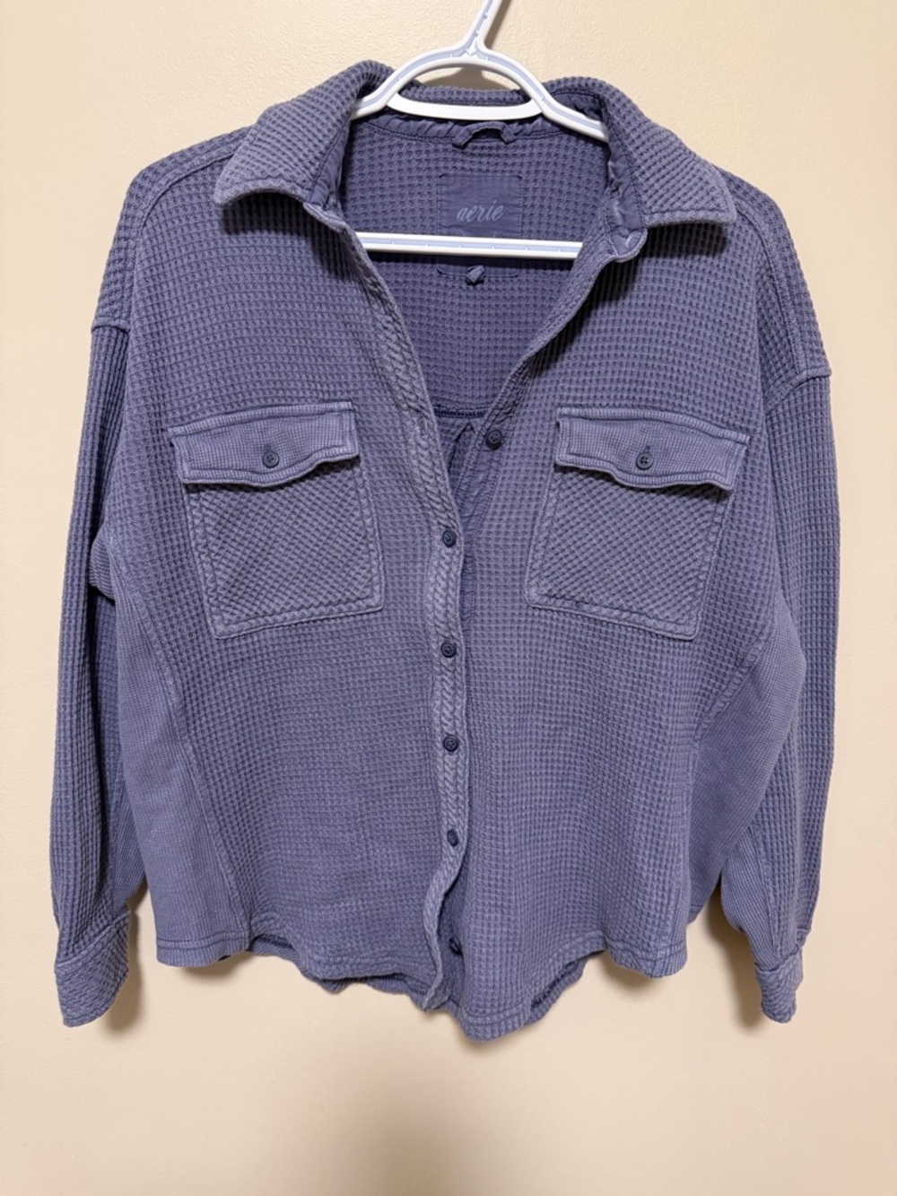 Aerie LumberJane Waffle Shirt - Women’s XXS - Picture 9 of 14
